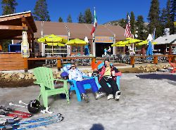 Sierra at Tahoe. Привал.