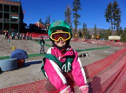 Sierra at Tahoe. Маша в лыжной школе.