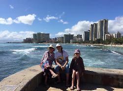 Waikiki beach.