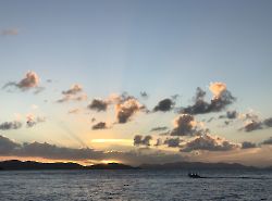 Cooper Island, на тузике по бухте