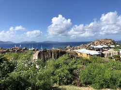 Virgin Gorda, The Baths, вид сверху