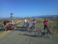 Shoreline Park - bike trile 
