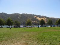 Lake Del Valle \ Озеро Del Valle \ Пляж для купания и барбекю