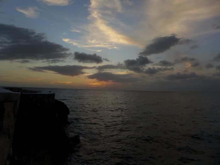 Samsara Cliff Resort and Legends Beach Resort, Jamaica. Закат.