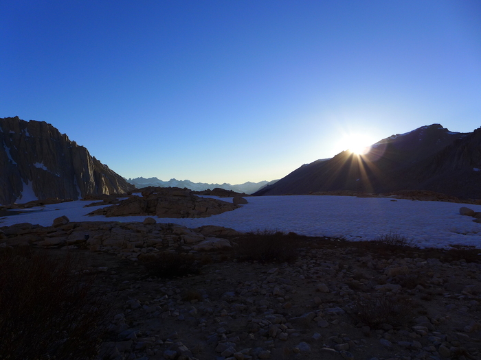 Mount Whitney - Guitar lake - Camp